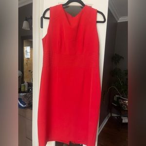 Red shift dress - size 12